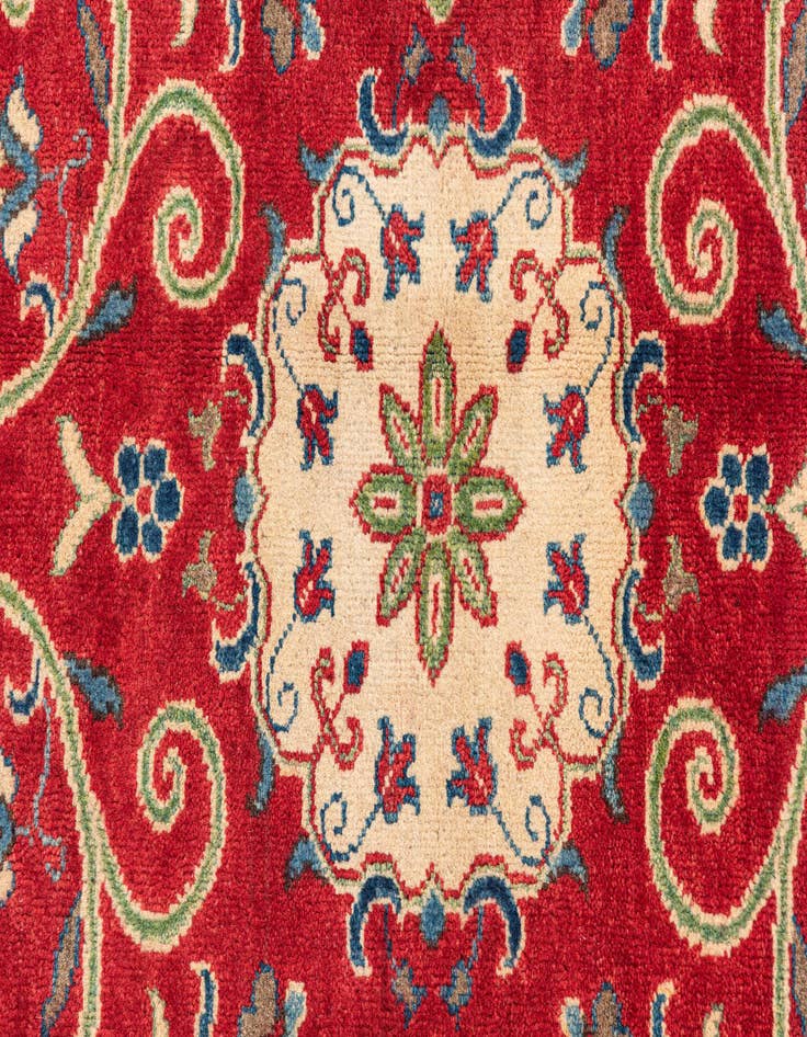 Detail image of  2' 10 x 4' 2  Hand Knotted Kazak Rug