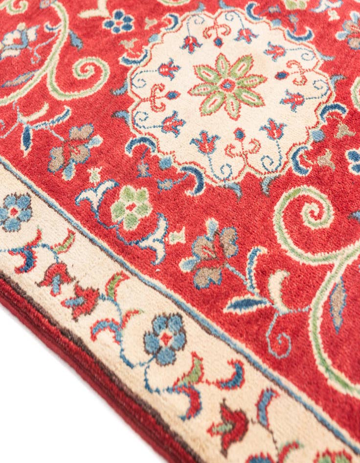 Detail image of  2' 10 x 4' 2  Hand Knotted Kazak Rug