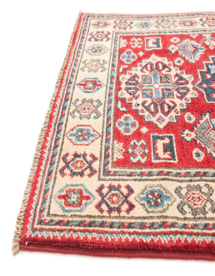 Detail image of  2' 8 x 4' 2  Hand Knotted Kazak Rug