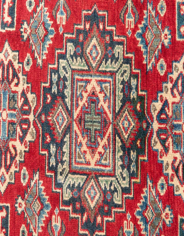 Detail image of  2' 8 x 4' 2  Hand Knotted Kazak Rug
