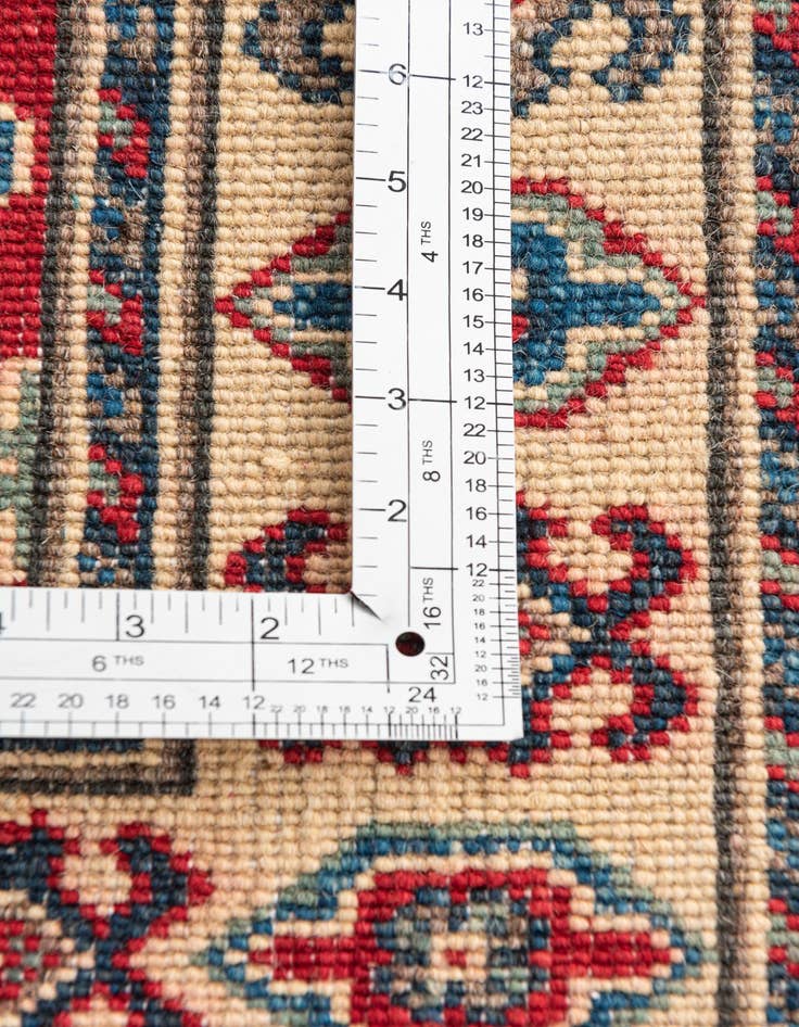 Detail image of  2' 8 x 4' 2  Hand Knotted Kazak Rug