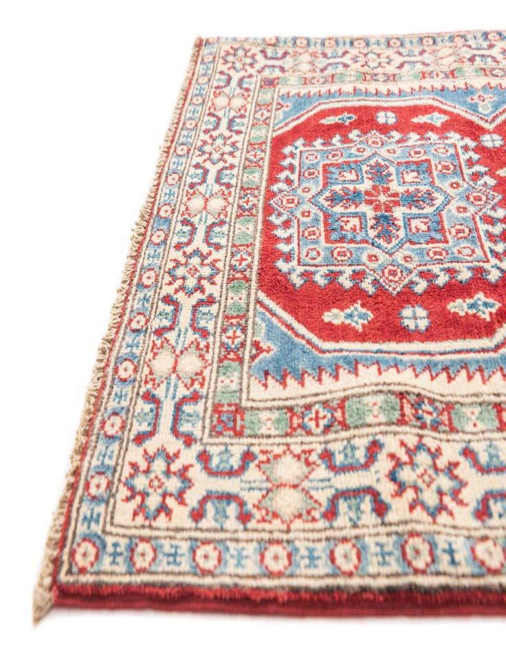 Detail image of  2' 9 x 4' 2  Hand Knotted Kazak Rug