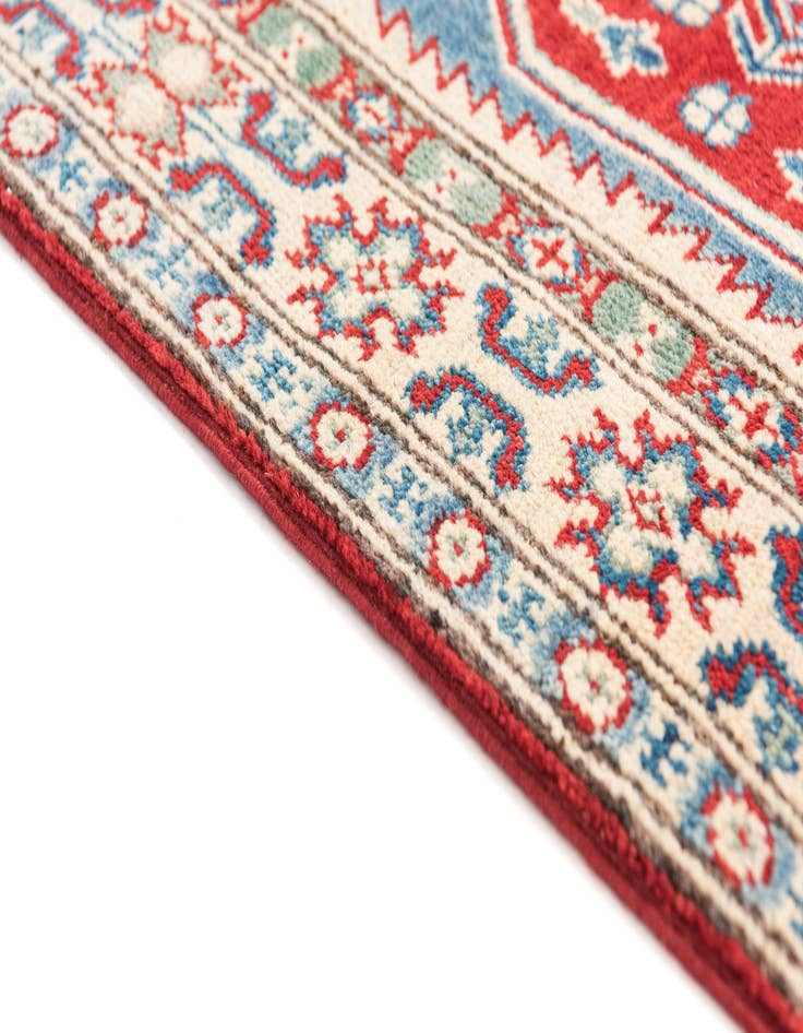 Detail image of  2' 9 x 4' 2  Hand Knotted Kazak Rug