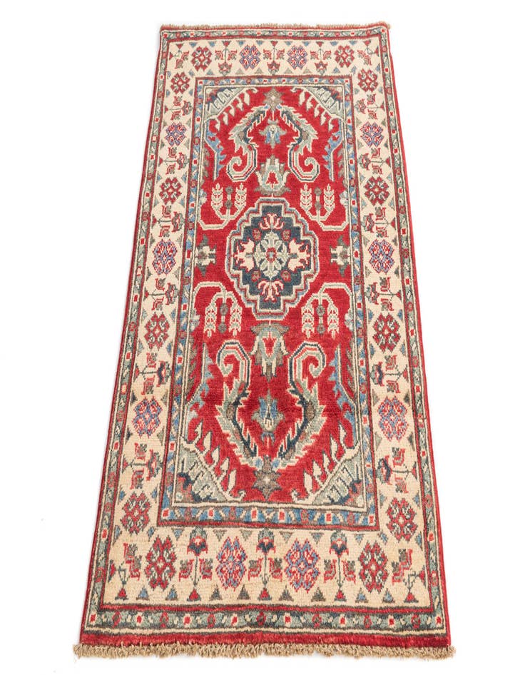 Detail image of  2' 8 x 4' 2  Hand Knotted Kazak Rug