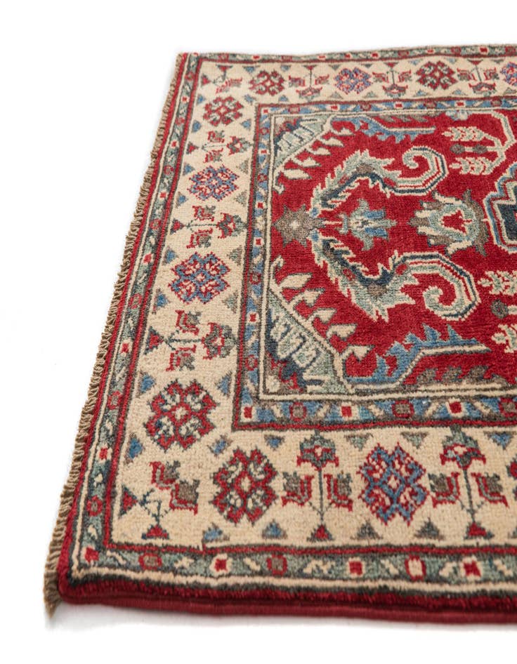 Detail image of  2' 8 x 4' 2  Hand Knotted Kazak Rug