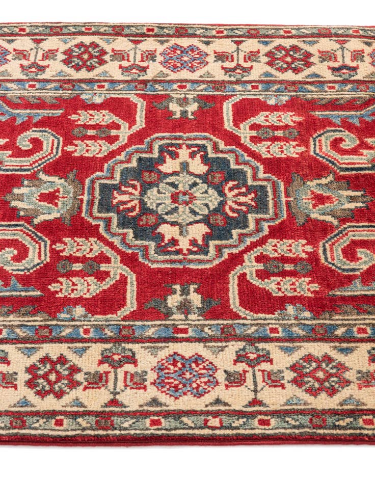 Detail image of  2' 8 x 4' 2  Hand Knotted Kazak Rug
