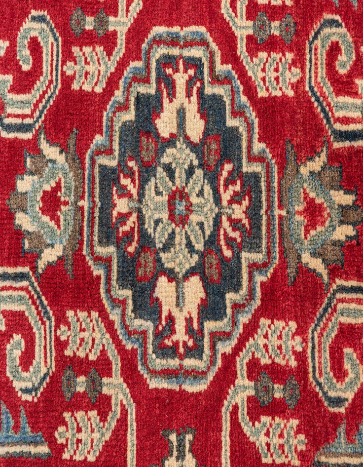 Detail image of  2' 8 x 4' 2  Hand Knotted Kazak Rug