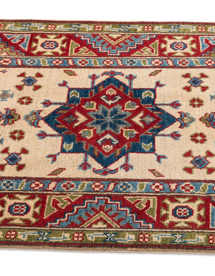 Detail image of  2' 8 x 4' 1  Hand Knotted Kazak Rug