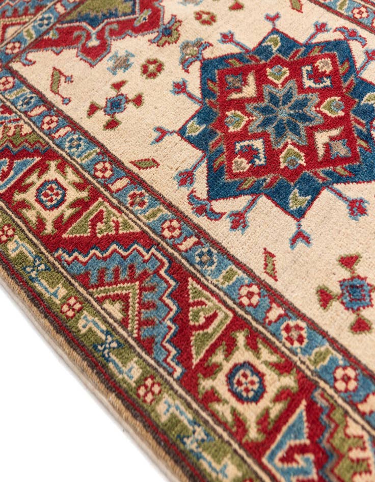 Detail image of  2' 8 x 4' 1  Hand Knotted Kazak Rug