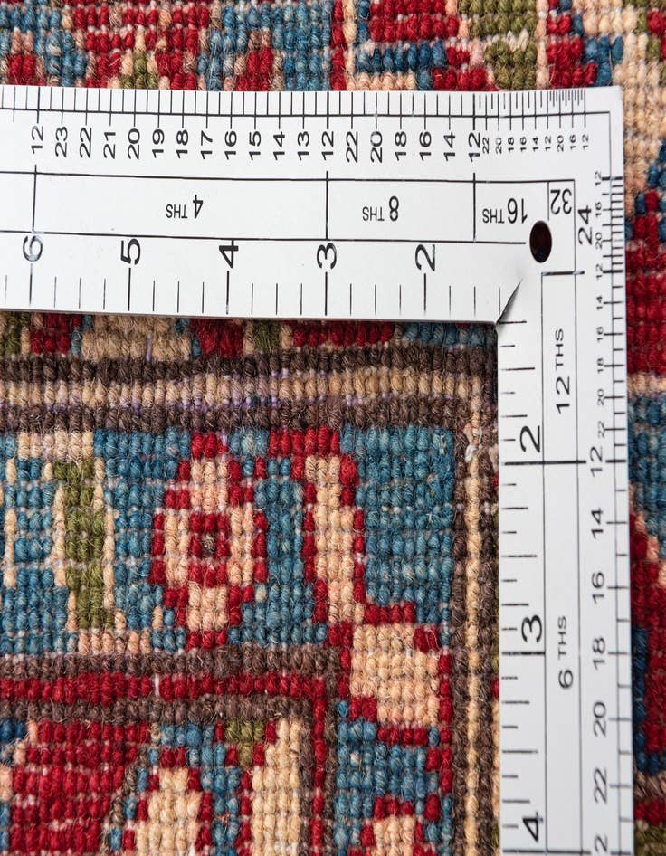 Detail image of  2' 8 x 4' 1  Hand Knotted Kazak Rug