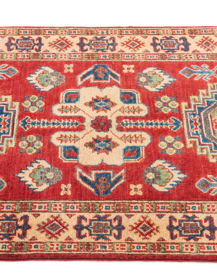 Detail image of  2' 8 x 4' 2  Hand Knotted Kazak Rug