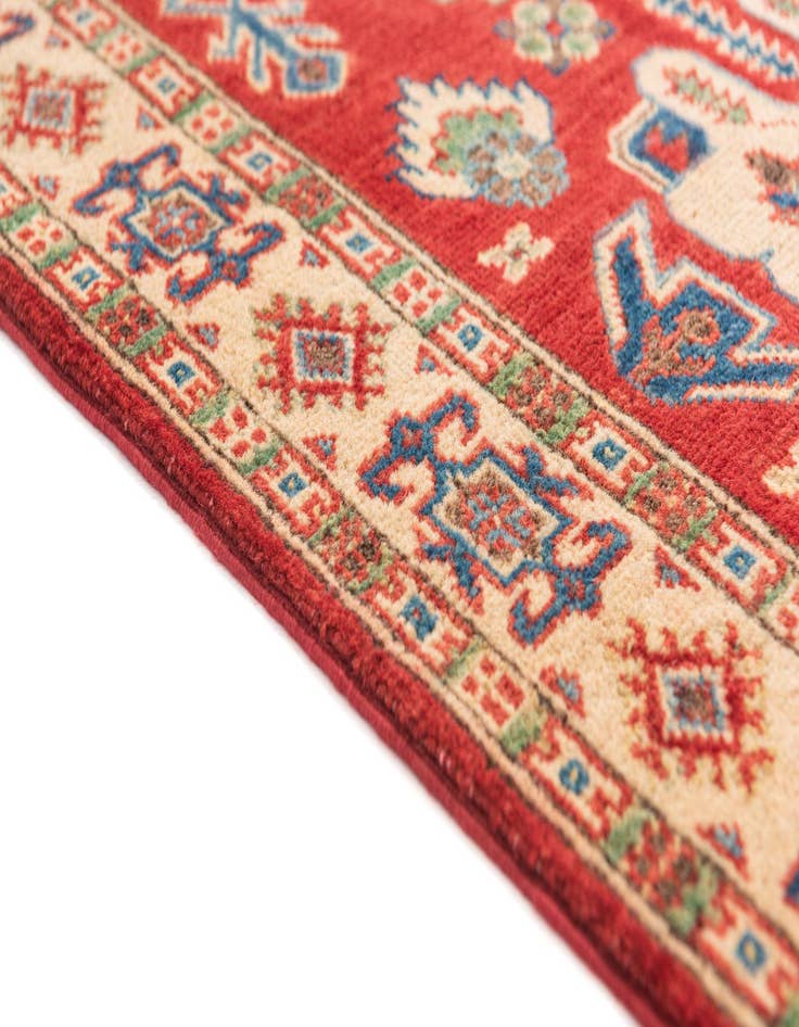 Detail image of  2' 8 x 4' 2  Hand Knotted Kazak Rug