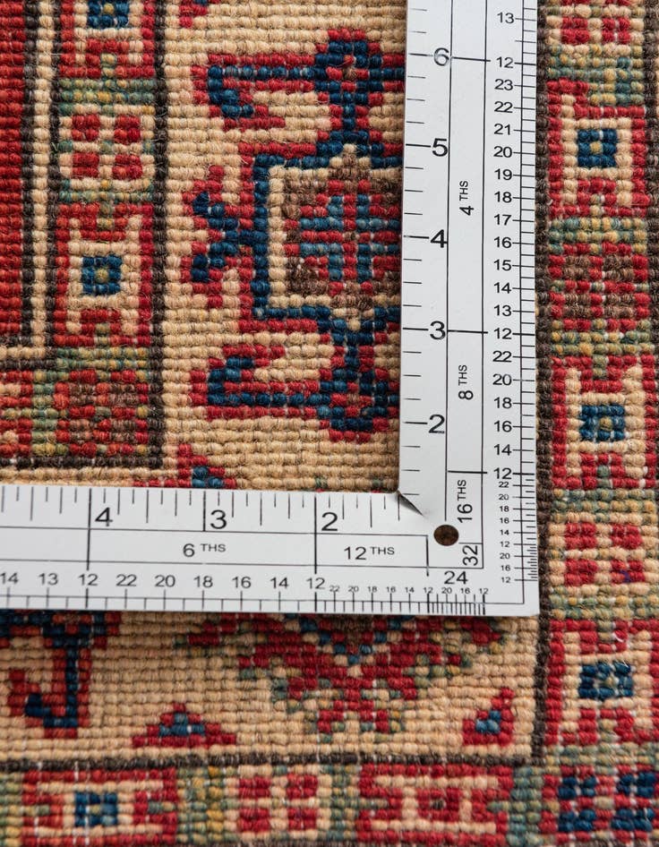 Detail image of  2' 8 x 4' 2  Hand Knotted Kazak Rug