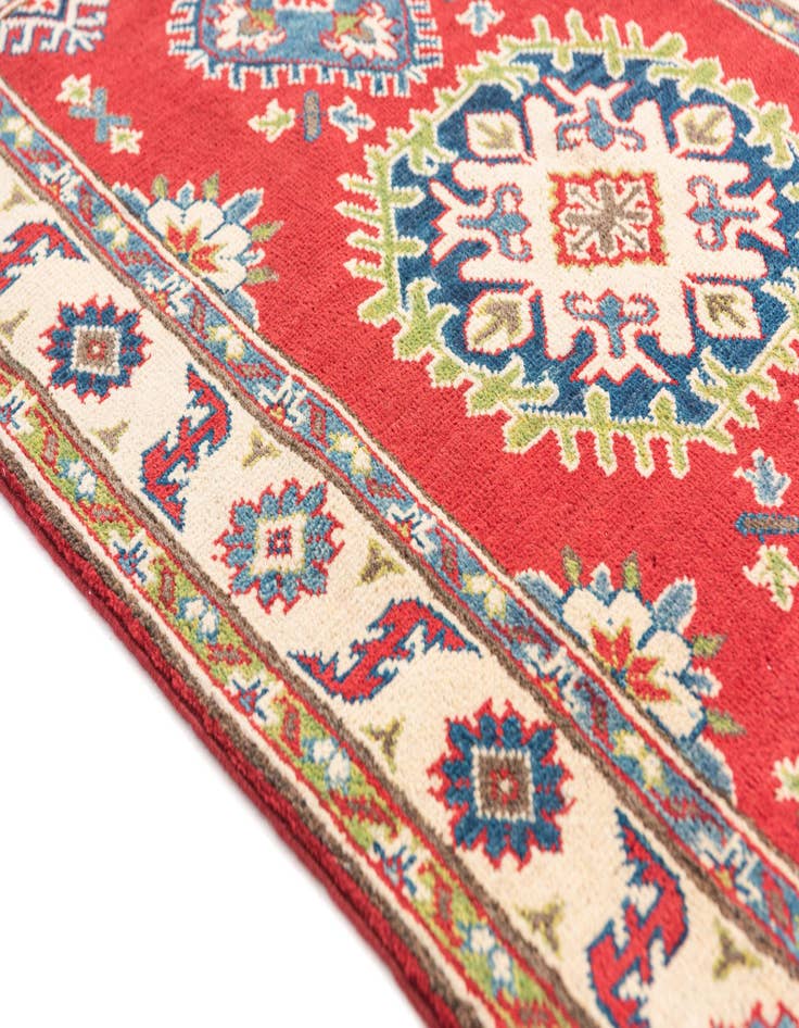 Detail image of  2' 8 x 4' 4  Hand Knotted Kazak Rug