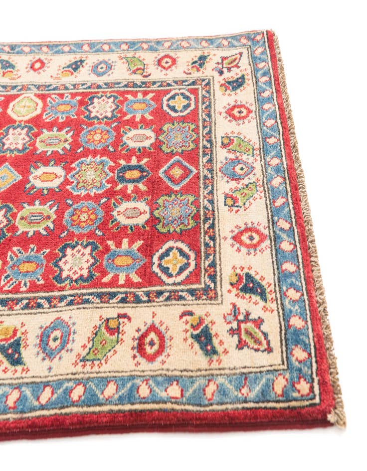 Detail image of  2' 8 x 4' 1  Hand Knotted Kazak Rug