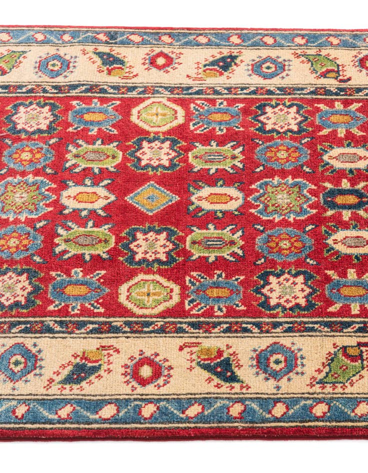 Detail image of  2' 8 x 4' 1  Hand Knotted Kazak Rug