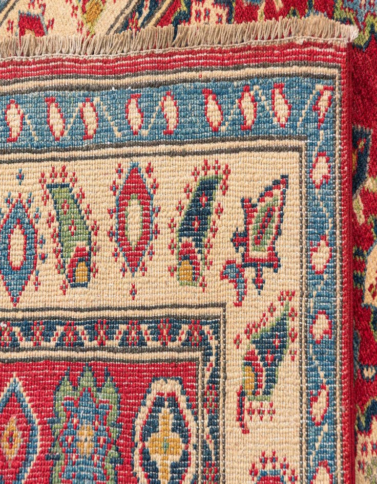 Detail image of  2' 8 x 4' 1  Hand Knotted Kazak Rug
