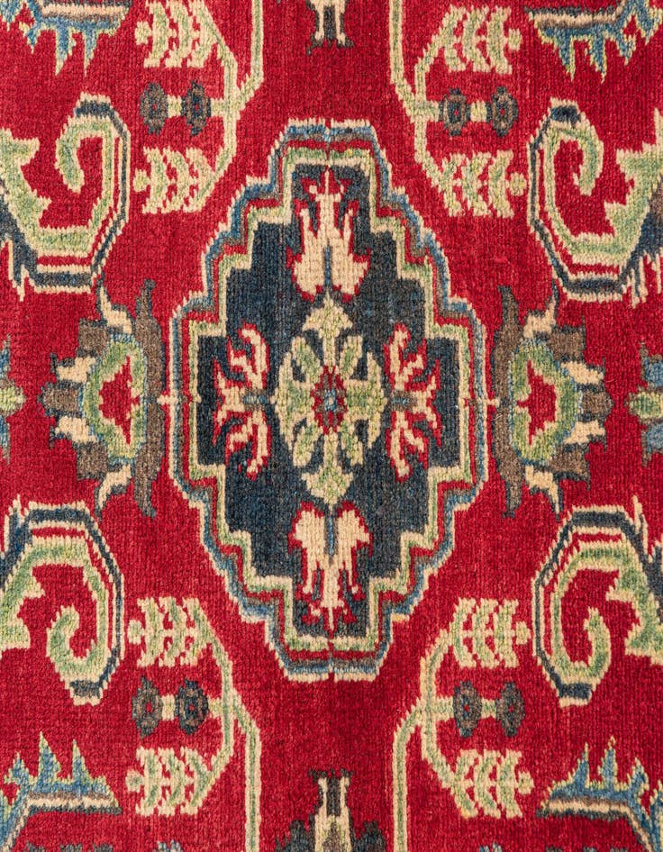 Detail image of  2' 8 x 4' 3  Hand Knotted Kazak Rug