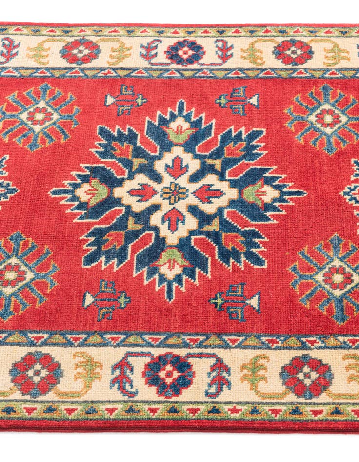 Detail image of  2' 8 x 4' 1  Hand Knotted Kazak Rug