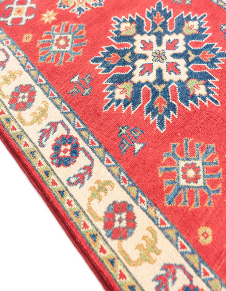 Detail image of  2' 8 x 4' 1  Hand Knotted Kazak Rug
