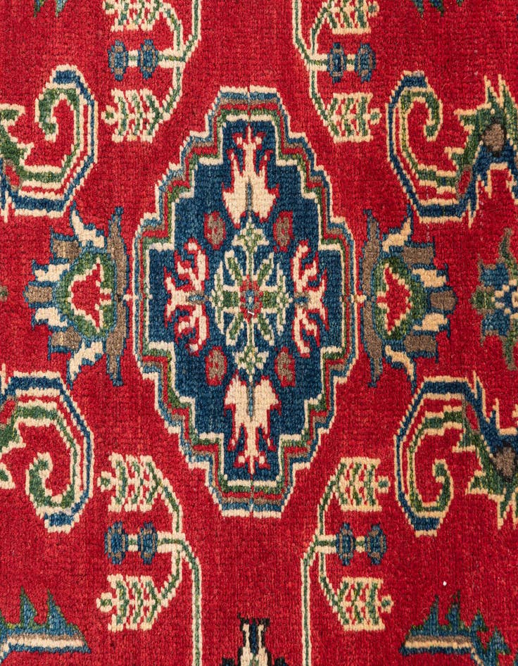 Detail image of  2' 9 x 4' 2  Hand Knotted Kazak Rug