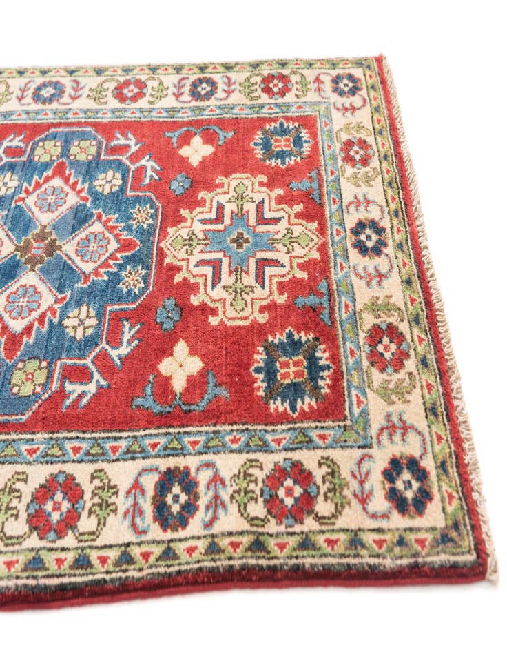 Detail image of  2' 9 x 3' 9  Hand Knotted Kazak Rug