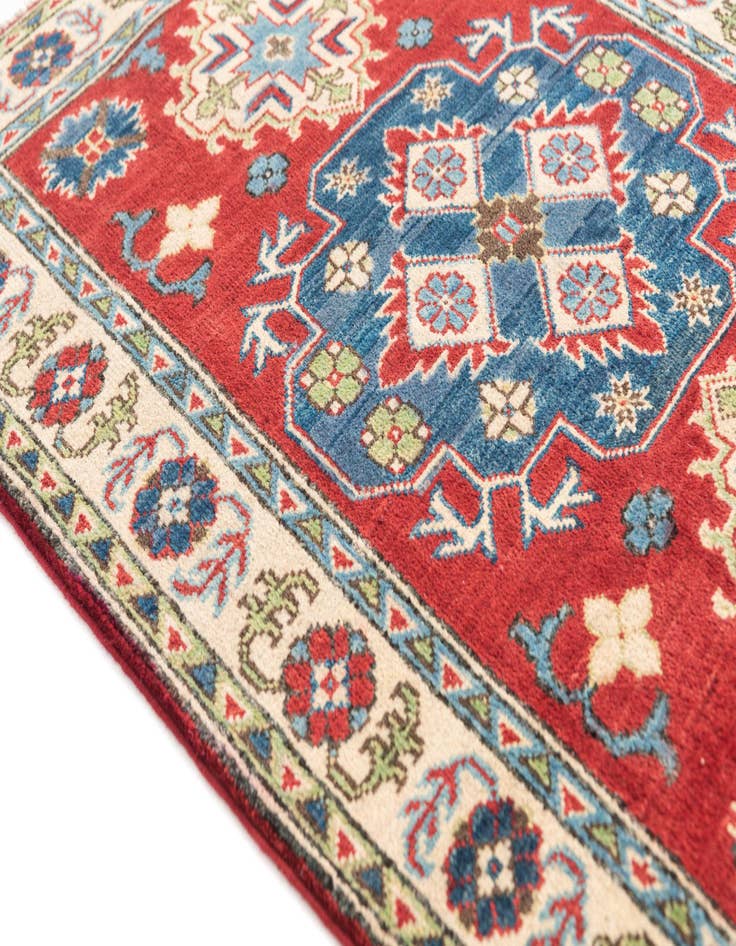 Detail image of  2' 9 x 3' 9  Hand Knotted Kazak Rug