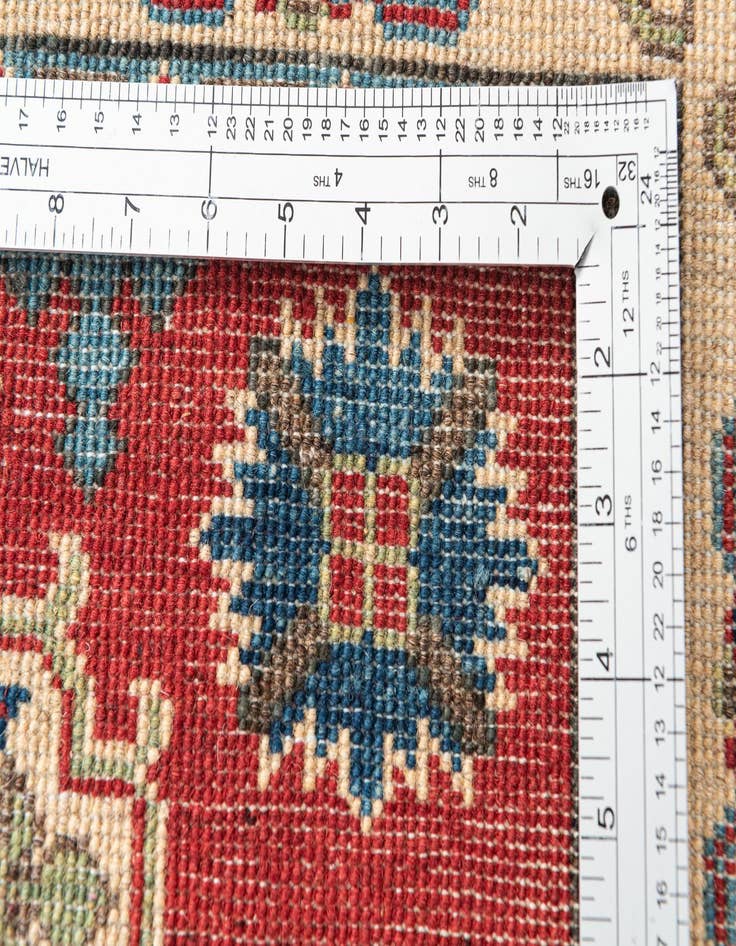 Detail image of  2' 9 x 3' 9  Hand Knotted Kazak Rug