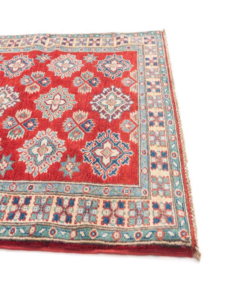 Detail image of  3' 5 x 5' 1  Hand Knotted Kazak Rug