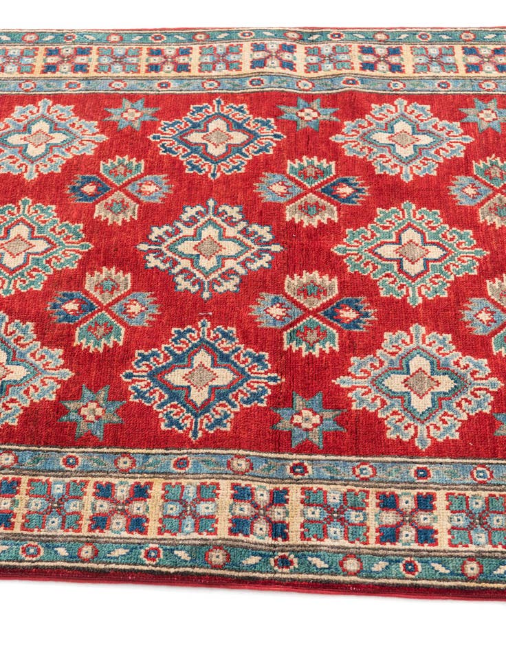 Detail image of  3' 5 x 5' 1  Hand Knotted Kazak Rug
