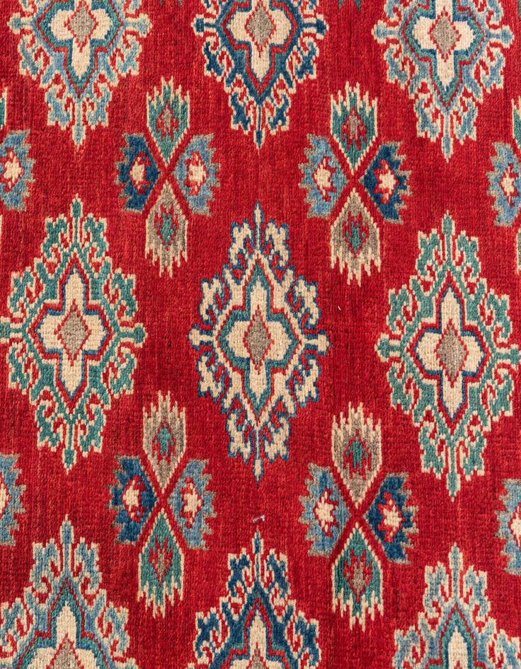 Detail image of  3' 5 x 5' 1  Hand Knotted Kazak Rug