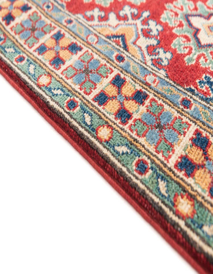 Detail image of  3' 2 x 5'  Hand Knotted Kazak Rug