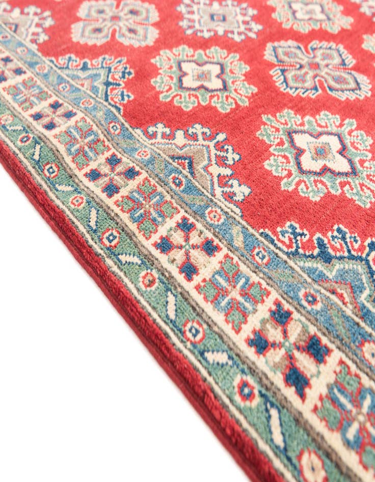Detail image of  3' 5 x 5' 2  Hand Knotted Kazak Rug