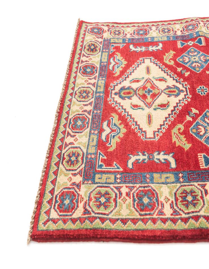 Detail image of  3' 3 x 5' 3  Hand Knotted Kazak Rug