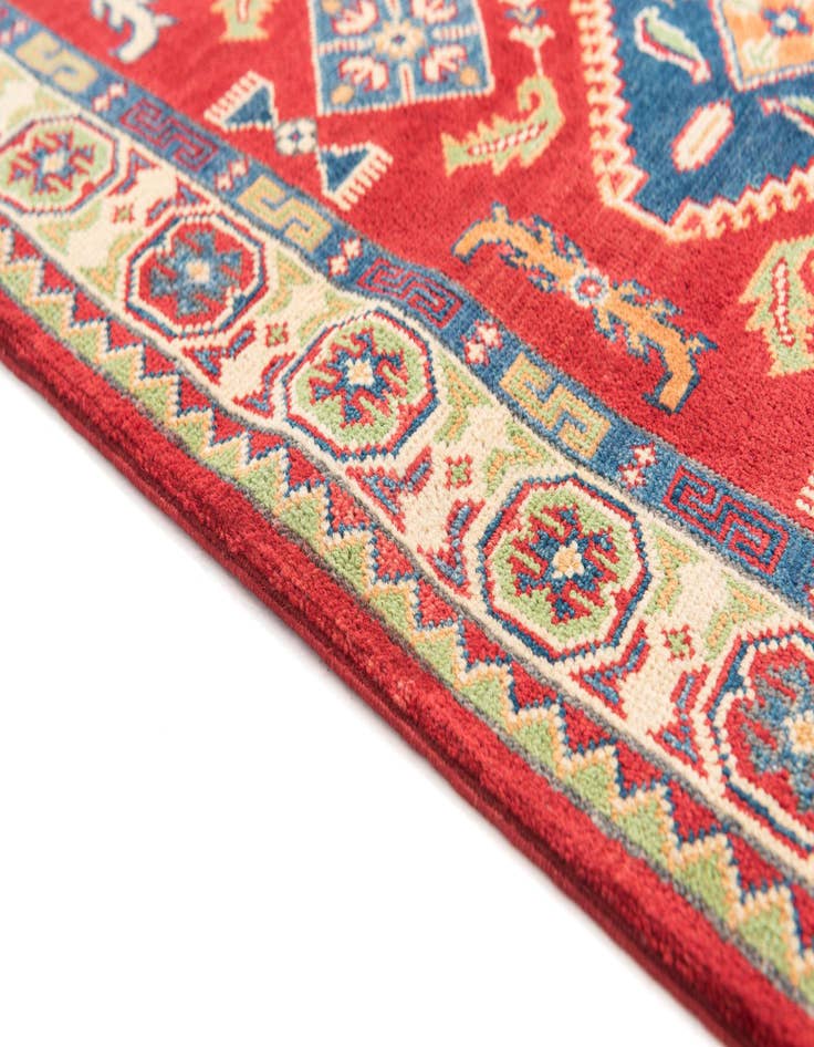 Detail image of  3' 3 x 5' 3  Hand Knotted Kazak Rug