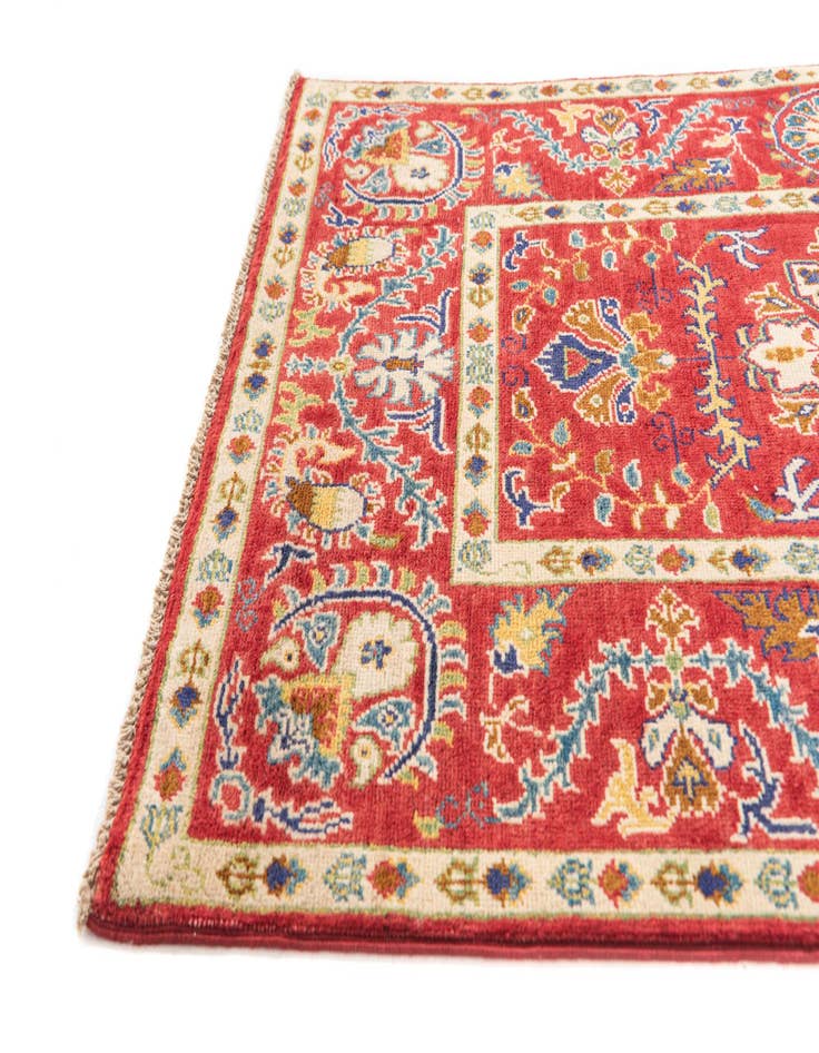 Detail image of  3' 1 x 4' 10  Hand Knotted Kazak Rug