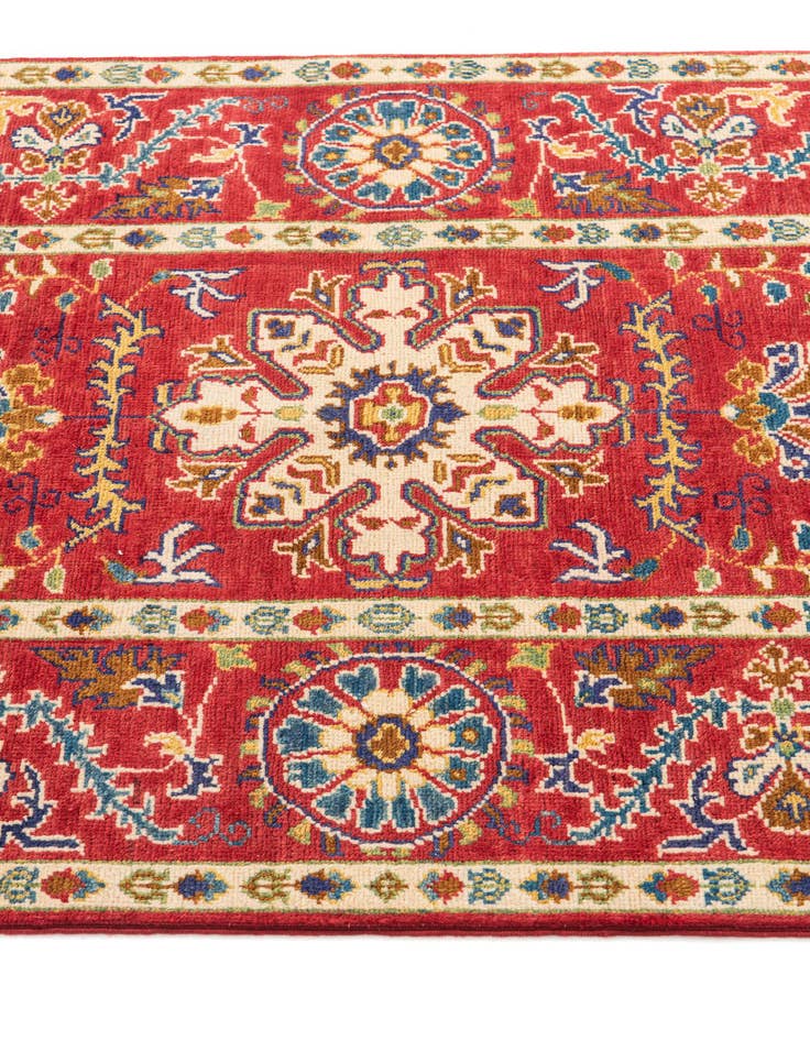 Detail image of  3' 1 x 4' 10  Hand Knotted Kazak Rug