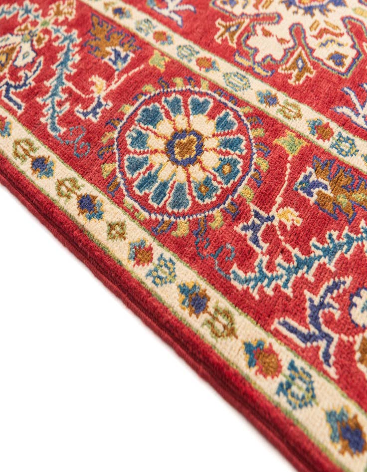Detail image of  3' 1 x 4' 10  Hand Knotted Kazak Rug