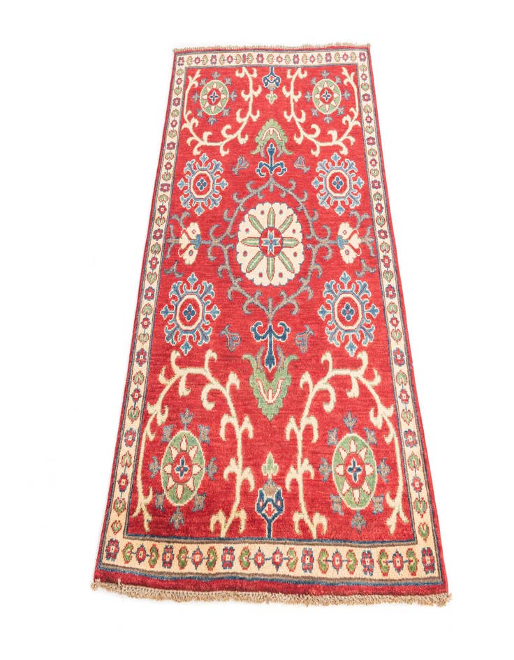 Detail image of  3' 4 x 5' 2  Hand Knotted Kazak Rug