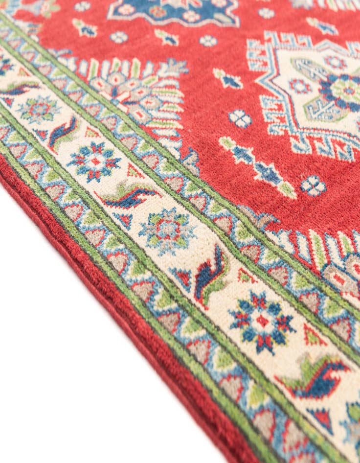 Detail image of  3' 2 x 5'  Hand Knotted Kazak Rug