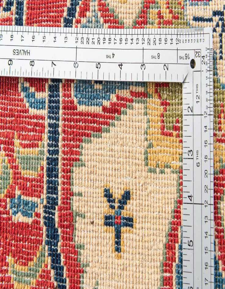 Detail image of  5' 7 x 8' 2  Hand Knotted Kazak Rug