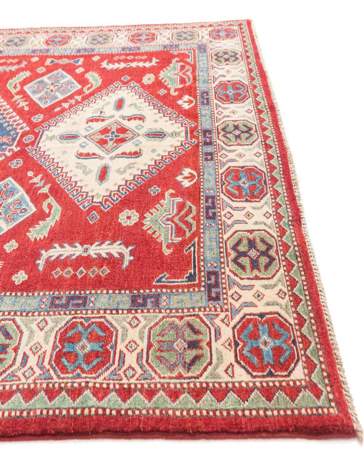 Detail image of  5' 6 x 7' 10  Hand Knotted Kazak Rug