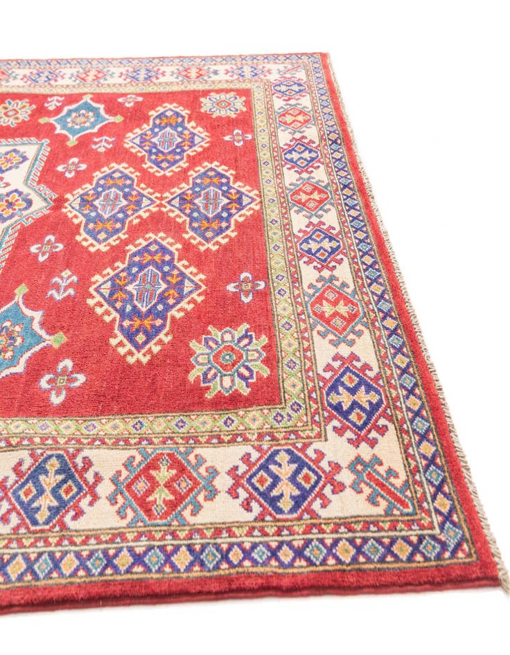 Detail image of  5' 6 x 7' 10  Hand Knotted Kazak Rug