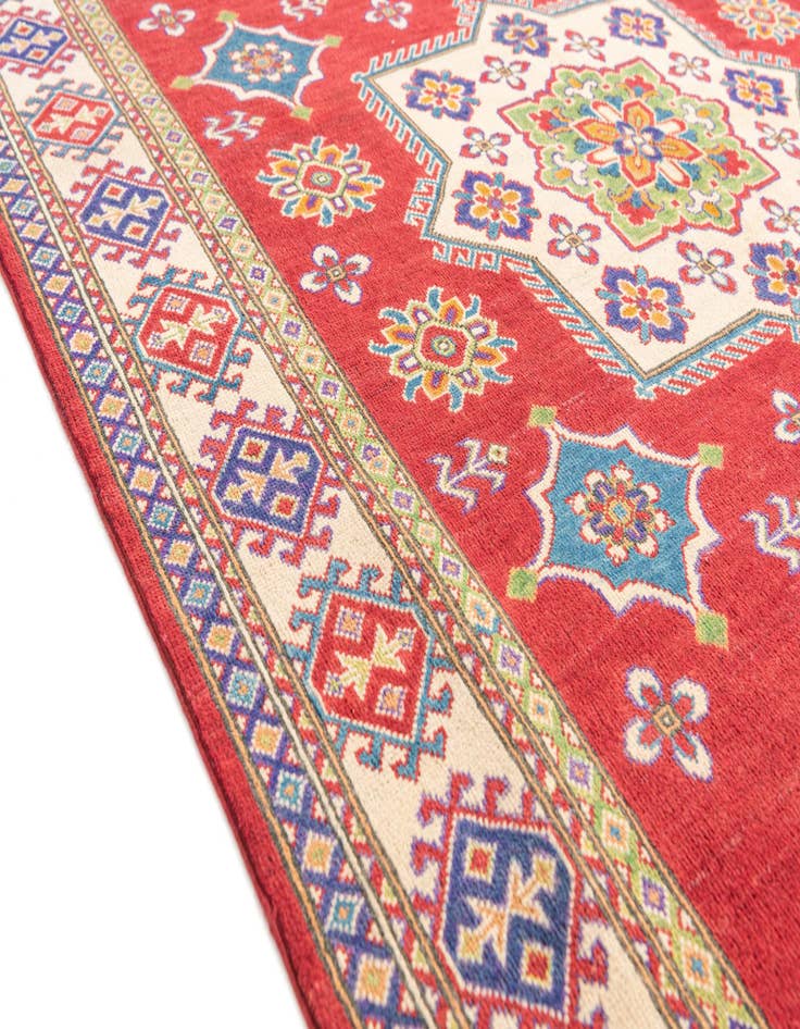 Detail image of  5' 6 x 7' 10  Hand Knotted Kazak Rug