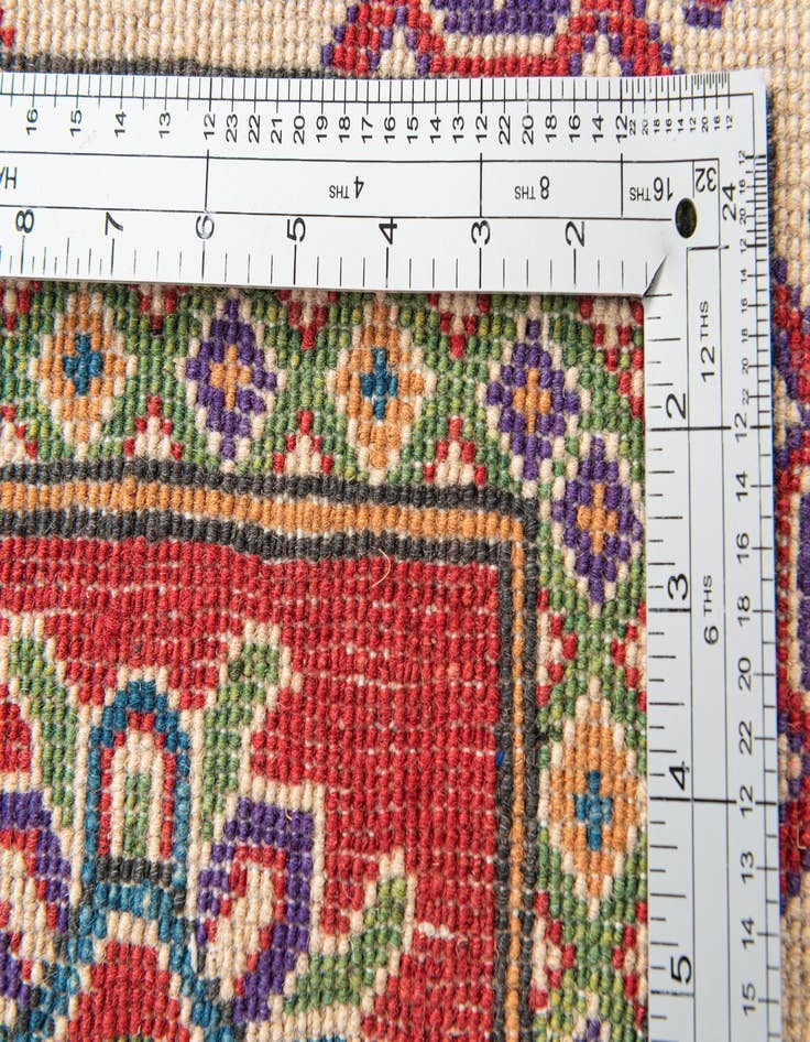 Detail image of  5' 6 x 7' 10  Hand Knotted Kazak Rug