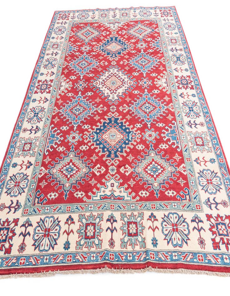 Detail image of  6' 9 x 9' 3  Hand Knotted Kazak Rug