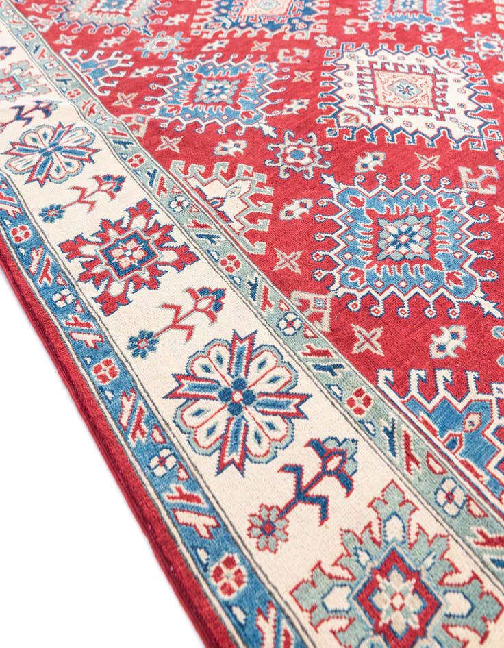 Detail image of  6' 9 x 9' 3  Hand Knotted Kazak Rug