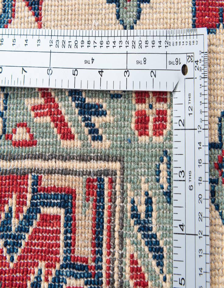 Detail image of  6' 9 x 9' 3  Hand Knotted Kazak Rug