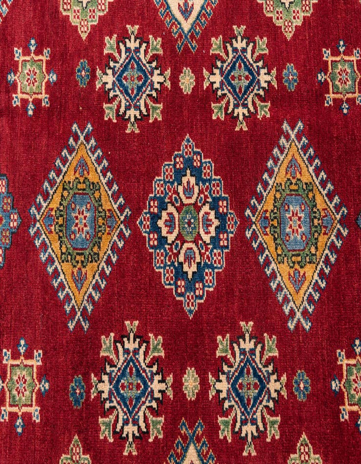 Detail image of  6' 7 x 9' 9  Hand Knotted Kazak Rug