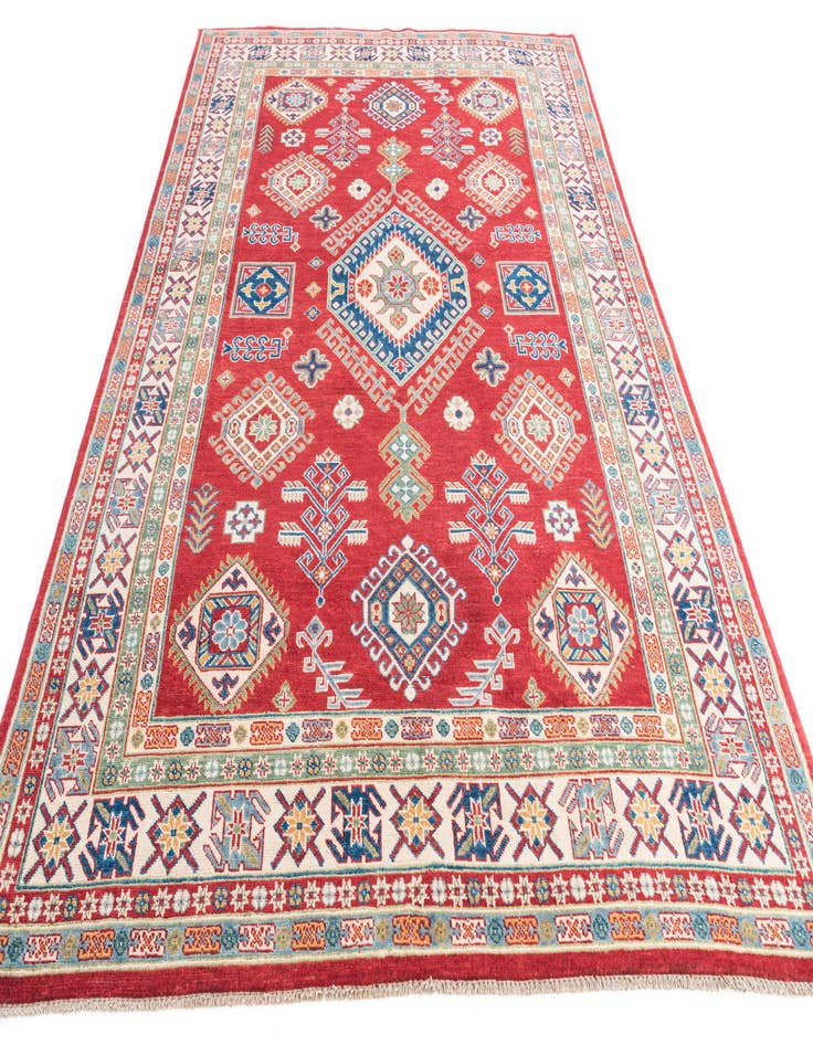 Detail image of  6' 5 x 9' 7  Hand Knotted Kazak Rug